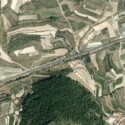 Montichelvo map(satellite map)