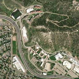 1200-1344 Austin Bluffs Pkwy, Colorado Springs, CO Satellite Map