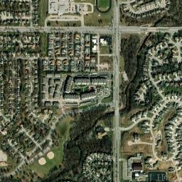 15114 West 127th Street, Olathe, KS High Resolution Satellite Map