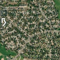 4460 Blissful Circle South, Colorado Springs Satellite Map