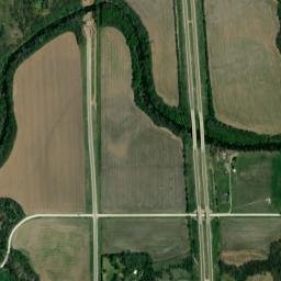 9726-10098 Old U.S. 75, Wakarusa, KS High Resolution Satellite Map
