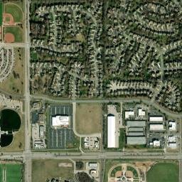 10103-10235 West 135th Street, Overland Park High Resolution Satellite Map