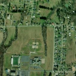 Preston Addition Ohio High Resolution Satellite Map