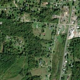 Hitchcock Ohio High Resolution Satellite Map