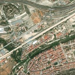 Mogente map(satellite map)