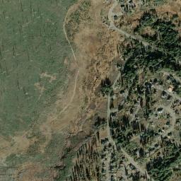 Satellite view of Lake Tahoe Golf Course