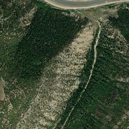 Interstate 70, Fishlake National Forest, Salina High Resolution Satellite Map