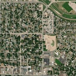 Papeton Colorado High Resolution Satellite Map