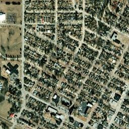 232-298 W 13th St Hays KS 67601 High Resolution Satellite Map