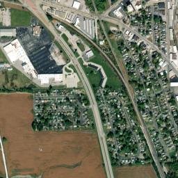 East Alton map(satellite map)