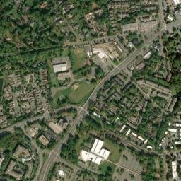 Oakton map(satellite map)