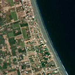 Satellite view of Agia Anna Evia Greece