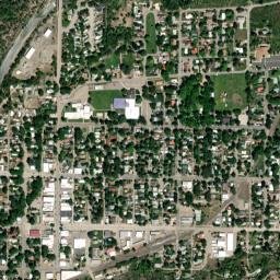 Paonia map(satellite map)