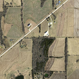 261 N 851st Diagonal Rd Overbrook High Resolution Satellite Map