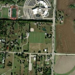 Satellite view of Shamrock Hills Golf Club