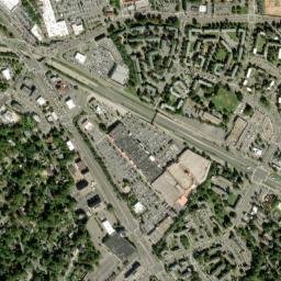 Seven Corners map(satellite map)