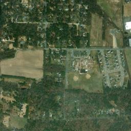 Caroline County map(satellite map)