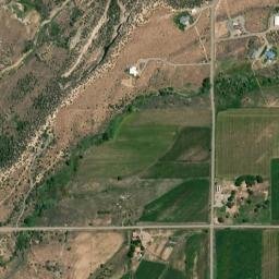 Delta County map(satellite map)
