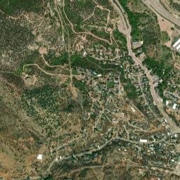 983 Manitou Avenue, Manitou Springs, CO High Resolution Satellite Map