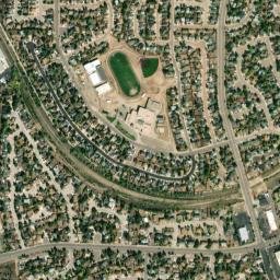 Elsmere Colorado High Resolution Satellite Map