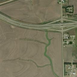 Interstate 70, Victoria, KS 67671, USA High Resolution Satellite Map