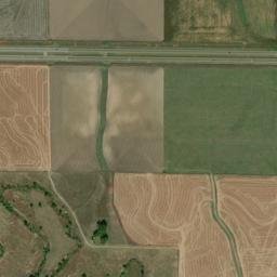 Interstate 70, Victoria, KS 67671, America High Resolution Satellite Map