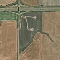I-70, Russell, KS 67665, USA High Resolution Satellite Map