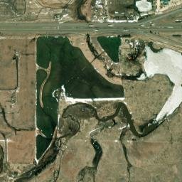 Interstate 70, Russell, KS 67665 High Resolution Satellite Map