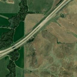 Interstate 70, Ellsworth, KS 67439, USA High Resolution Satellite Map