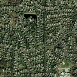 14404-14438 W 145th Terrace, Overland Park, KS 66221 High Resolution Satellite Map