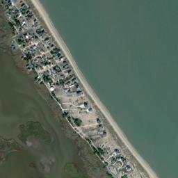 Primehook Beach Delaware High Resolution Satellite Map