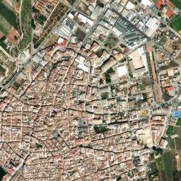 Pego map(satellite map)