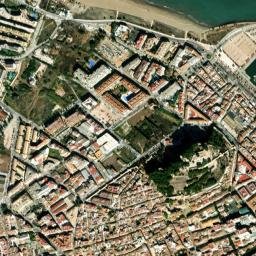 Denia map(satellite map)