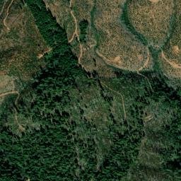 Claussenius California High Resolution Satellite Map