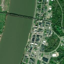 Point Pleasant map(satellite map)