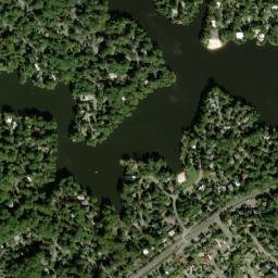 Lake Barcroft map(satellite map)