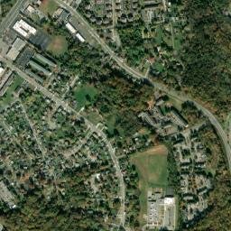 Suitland-Silver Hill map(satellite map)