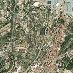Atzeneta d'Albaida map(satellite map)