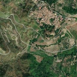 San Floro map(satellite map)