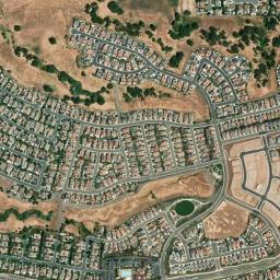 Satellite view of Whitney Oaks Golf Club