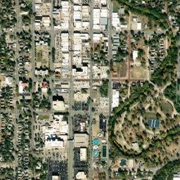 359-399 South Santa Fe Avenue, Salina, KS High Resolution Satellite Map