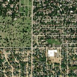 2313 Edgehill Road, Salina, KS 67401 High Resolution Satellite Map