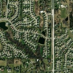 10300 West 164th Street Olathe KS High Resolution Satellite Map