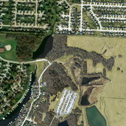 Lake Winnebago map(satellite map)