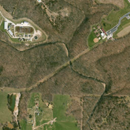 Callaway County map(satellite map)