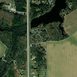 Sussex Woods Delaware High Resolution Satellite Map