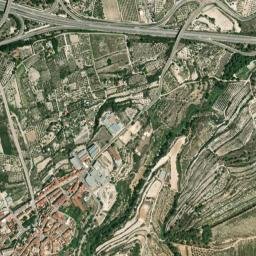 Agullent map(satellite map)