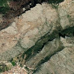 Benimeli map(satellite map)