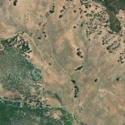 Knoxville California High Resolution Satellite Map