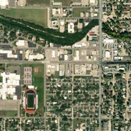 Satellite view of Salina Municipal Golf Course